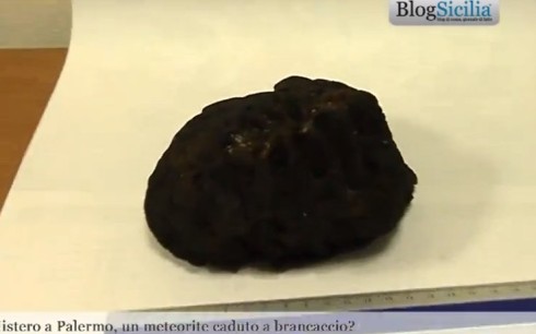 Il meteorite caduto a Palermo